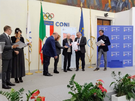 Consegna della Stella d'argento CONI 2023 (Roma, 2025)